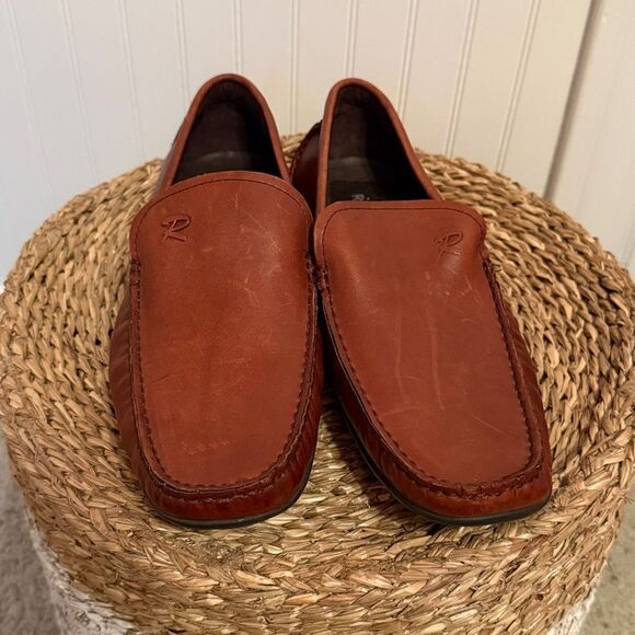 Rami al Ali Luxury Men\'s Brown Leather Loafers - Size 41 main image 4